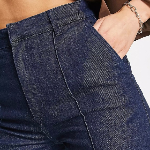 & Other Stories Flared Jeans in Mid Blue - Picture 3 of 8